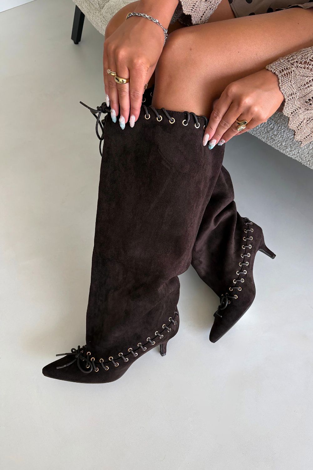  Laarzen met hoge hakken model 230950 Step in style 