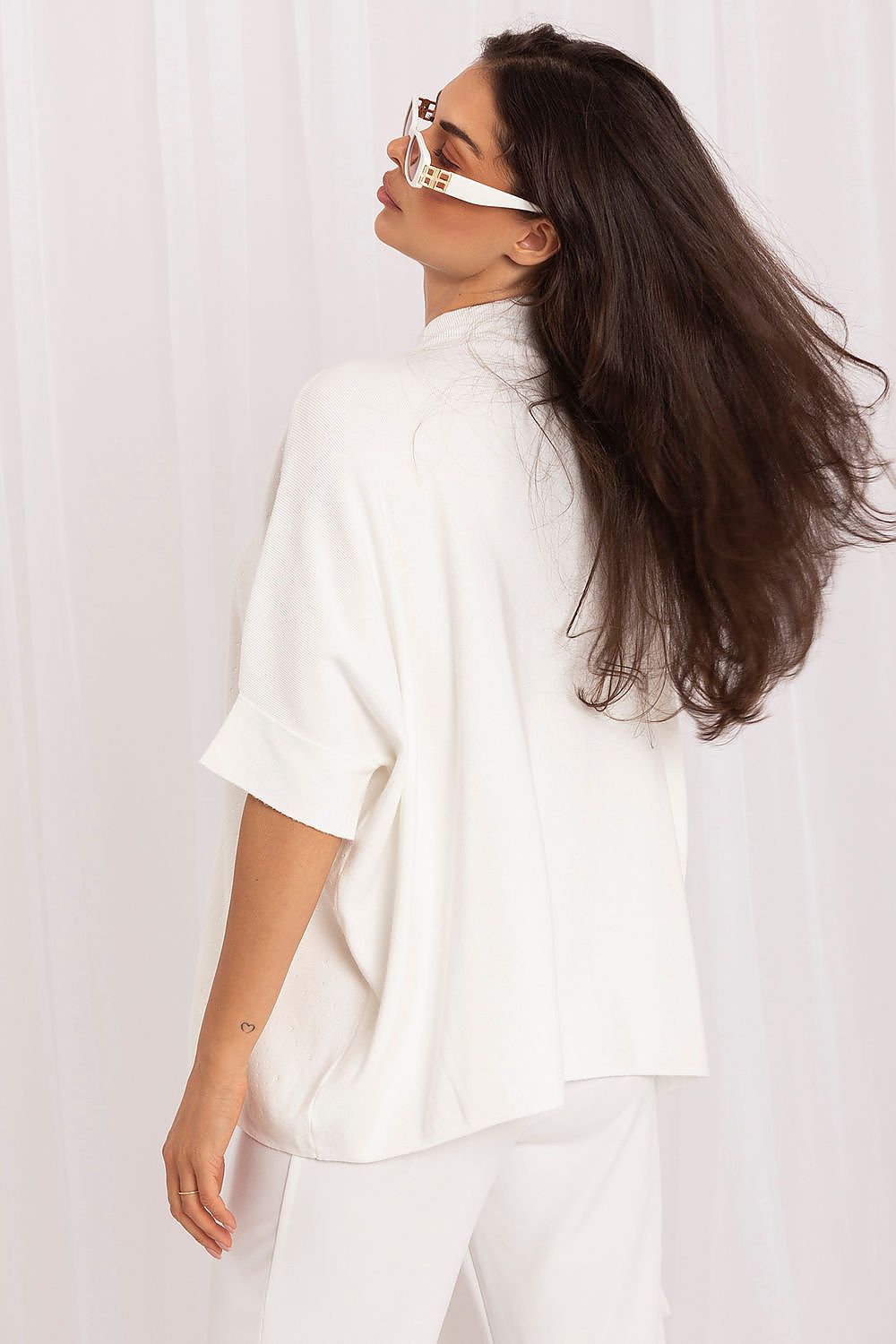 Trui met korte mouwen model 231501 Italy Moda 